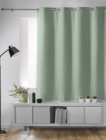 Rideau court obscurcissant 90 % adapté radiateur