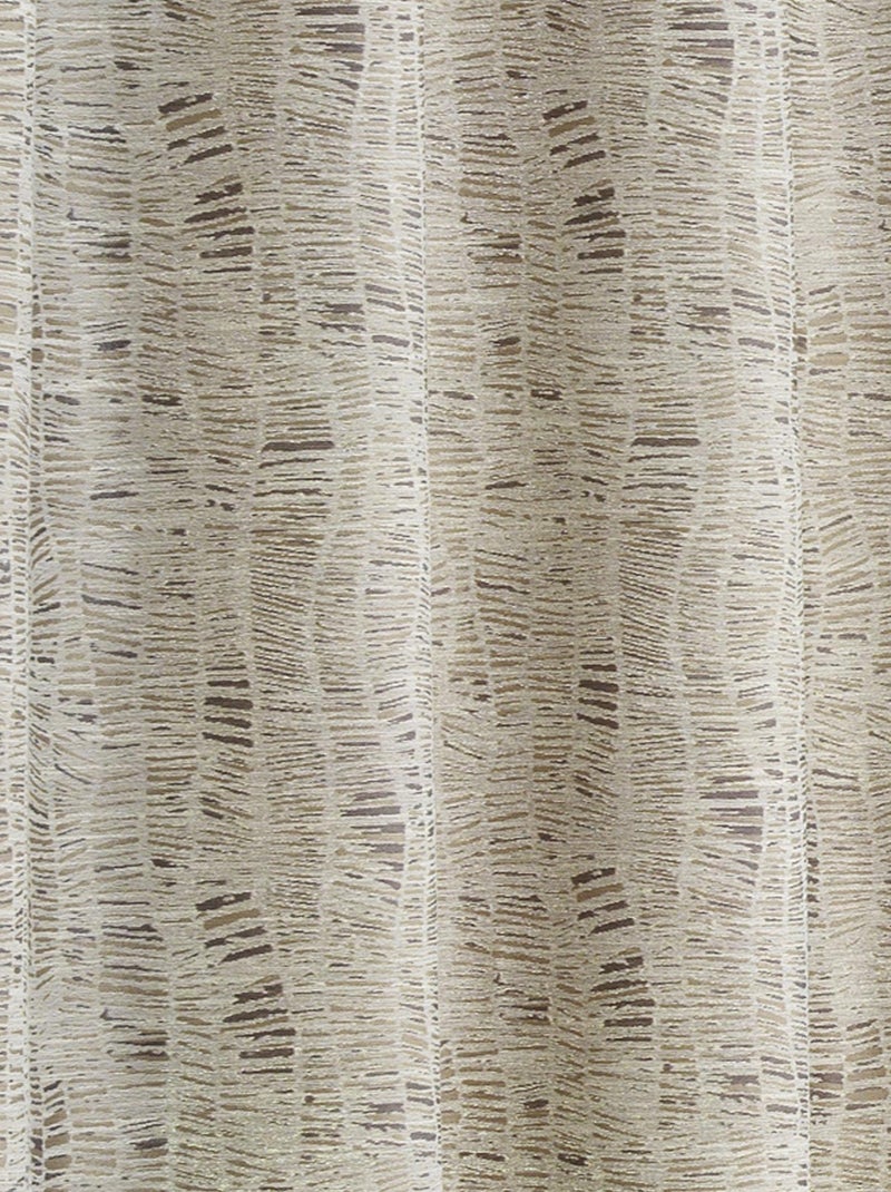 Rideau d'ameublement  -  - Effet tissé Beige - Kiabi