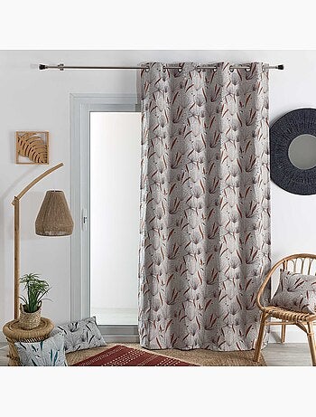 Rideau d'ameublement à jacquard papyrus