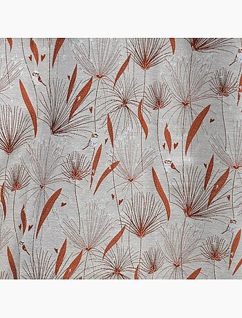 Rideau d'ameublement à jacquard papyrus