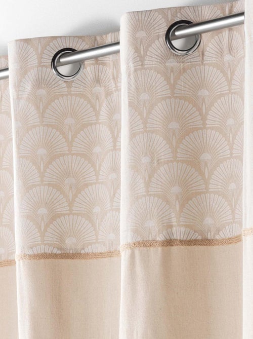 Rideau d'ameublement à parement imprimé - Kiabi