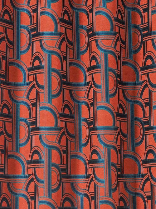 Rideau d'ameublement au style de l'Orient Express - Kiabi