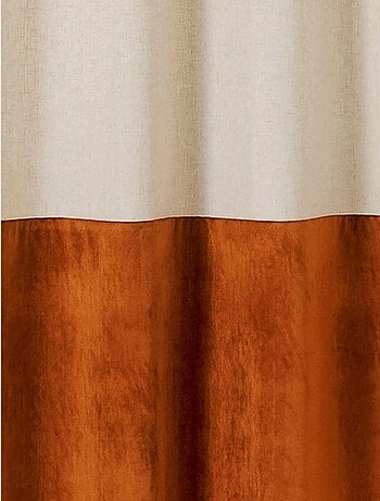 Rideau d'ameublement "Duo lin