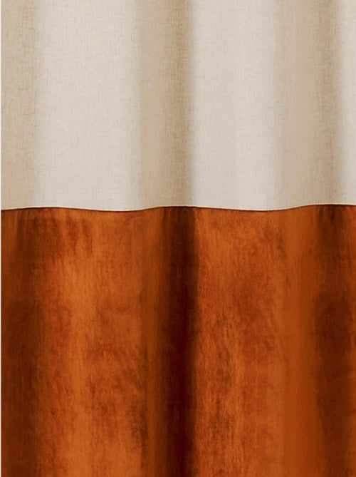 Rideau d'ameublement "Duo lin" - Kiabi