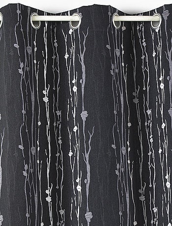 Rideau d'ameublement en jacquard imprimé racine