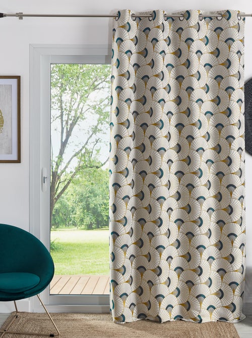 Rideau d'ameublement en jacquard - Kiabi
