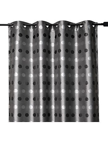 Rideau d'ameublement en jacquard pois bimbo