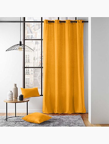 Rideau en poly-coton recyclé