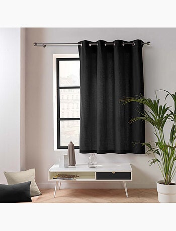 Rideau en poly-coton recyclé