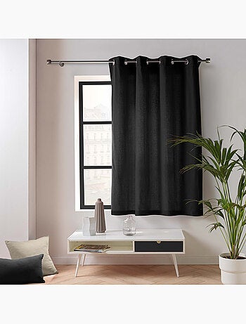 Rideau en poly-coton recyclé