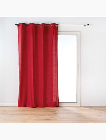 Rideau en poly-coton recyclé