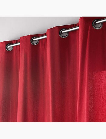 Rideau en poly-coton recyclé