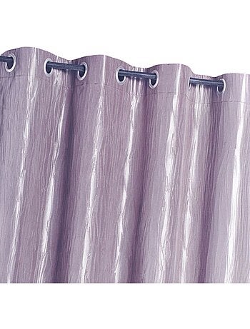 Rideau d'Ameublement en Taffetas Froissé