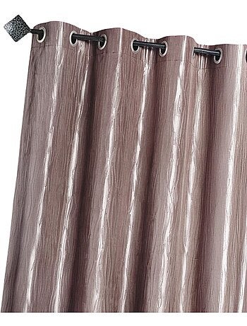 Rideau d'Ameublement en Taffetas Froissé