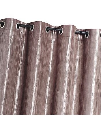 Rideau d'Ameublement en Taffetas Froissé