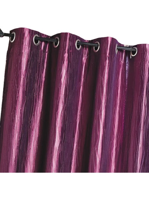 Rideau d'Ameublement en Taffetas Froissé - Kiabi