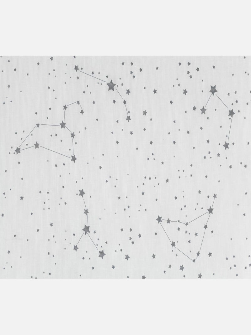 Rideau d'ameublement enfant "Zodiaque" Blanc - Kiabi