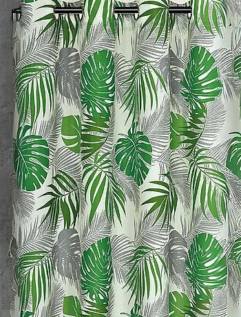 Rideau d'ameublement esprit tropical