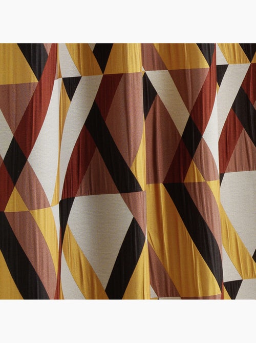 Rideau d'ameublement géométrique - Kiabi