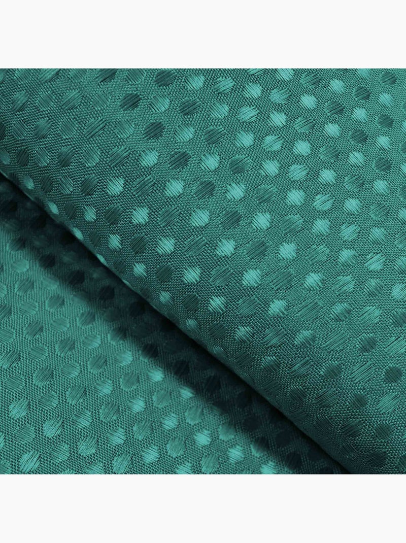 Rideau de douche 180 x 200 cm Quartz emeraude Vert émeraude - Kiabi