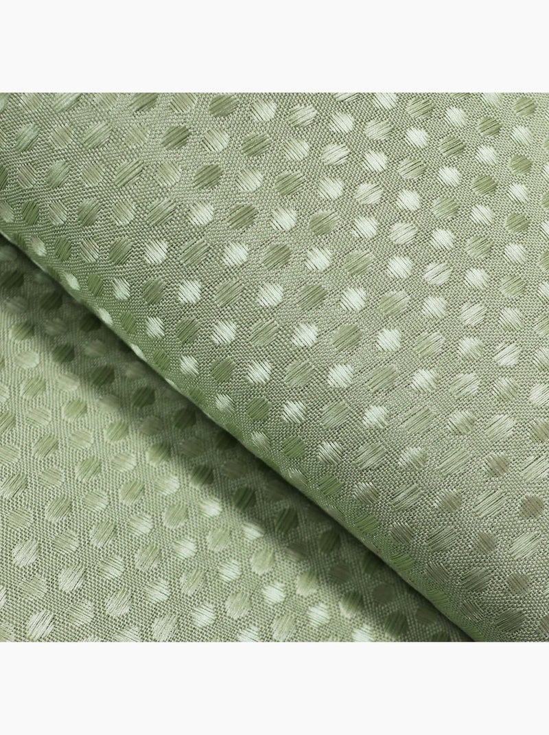 Rideau de douche 180 x 200 cm Quartz sauge Vert Sauge - Kiabi