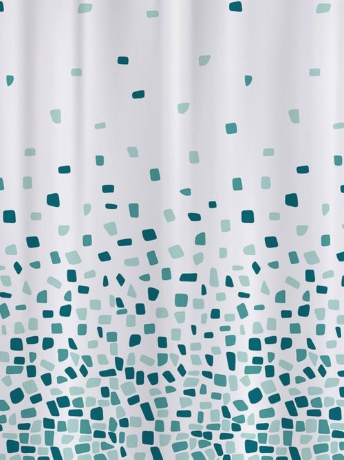 Rideau de douche 180x180 cm Mozaik - Kiabi