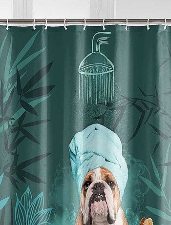 Rideau de douche 180x200 Doggy Zen