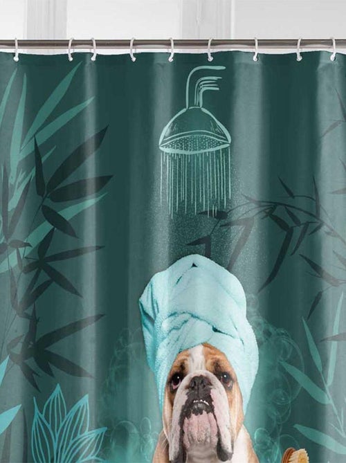 Rideau de douche 180x200 Doggy Zen - Kiabi Rideau de douche 180x200 Doggy Zen - Kiabi