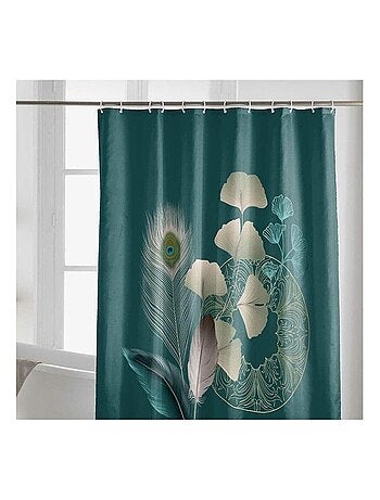 Rideau de douche 180x200 Ginko Blue