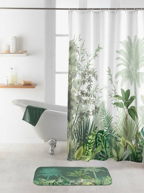 Rideau de douche 180x200 Vagabonde - Kiabi