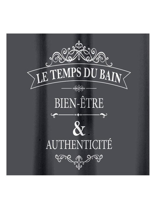Rideau de douche 180x200 Vintage - Kiabi