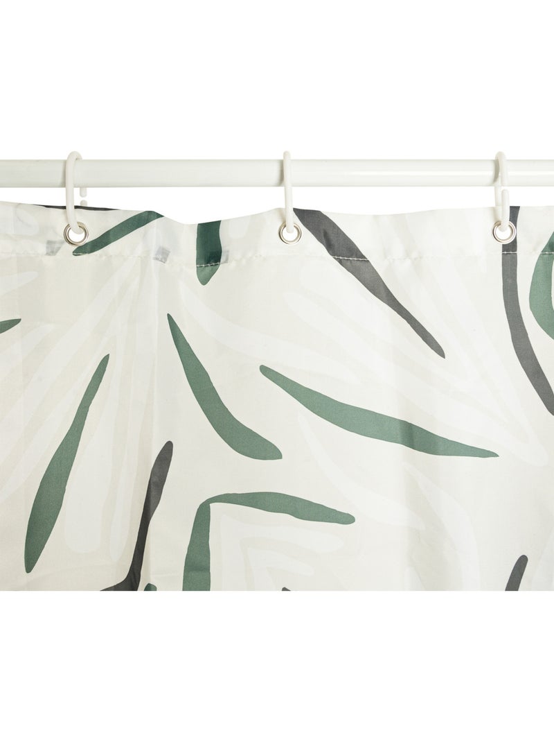 Rideau de douche 180x200cm DUO Multicolore - Kiabi
