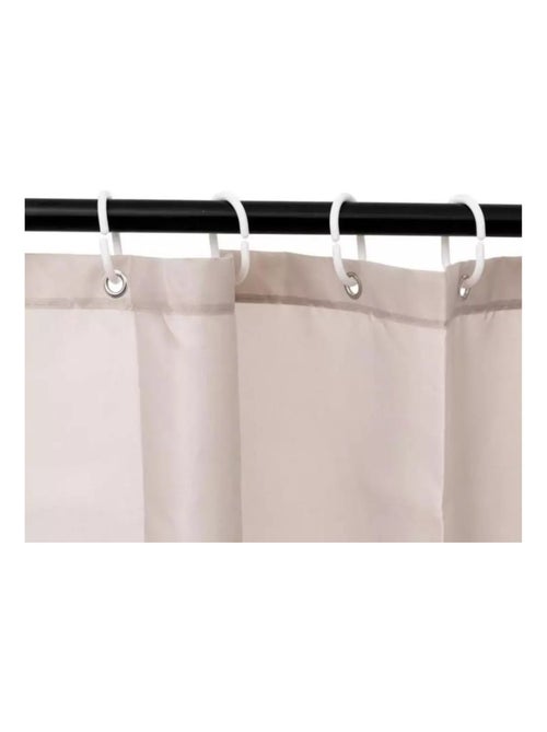 Rideau de douche avec anneaux Colors - Kiabi