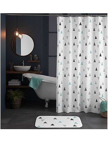 Rideau de douche avec cochets Maddy