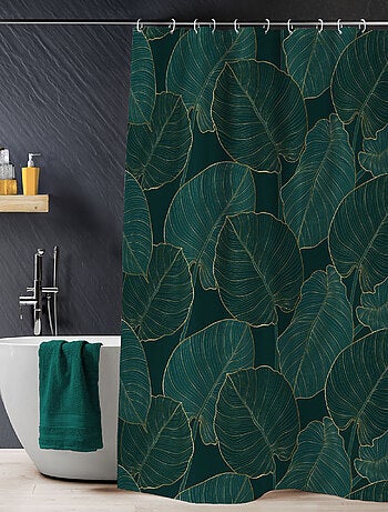 Rideau de Douche avec Crochets Jade