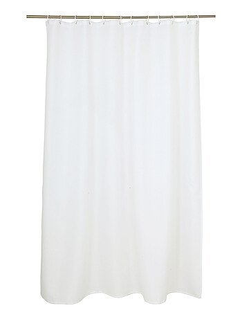 Rideau de douche 180 x 200 cm Quartz terracotta