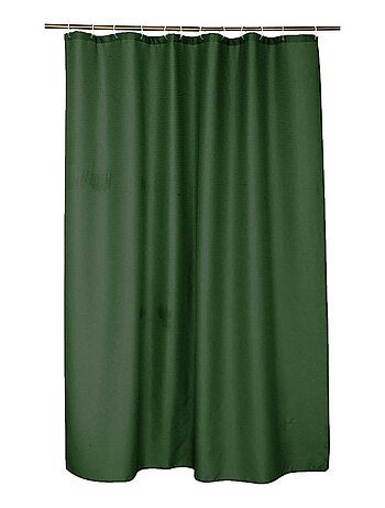 Rideau de douche 180 x 200 cm Quartz terracotta