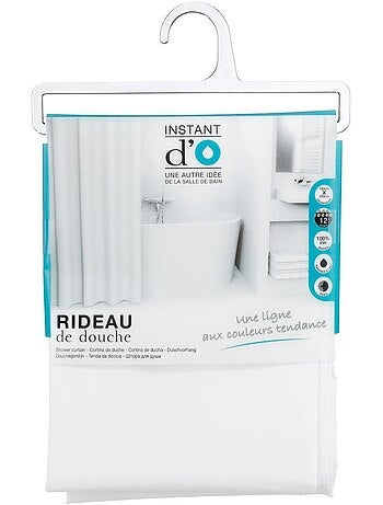 Rideau de douche avec oeillets ECO