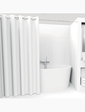 Rideau de douche avec oeillets ECO