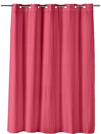 Rideau de douche clipsable 180 x 200 cm Dotty tilleul