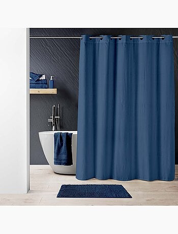 Rideau de douche clipsable 180 x 200 cm Dotty tilleul