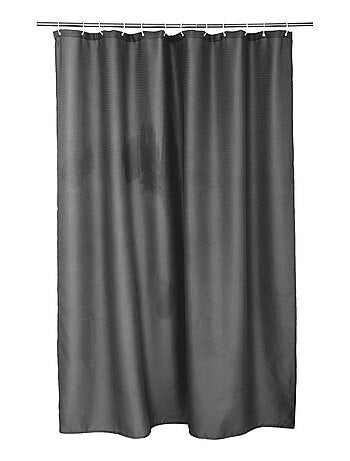 Rideau de douche 180 x 200 cm Quartz terracotta