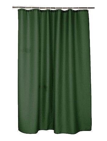 Rideau de douche 180 x 200 cm Quartz terracotta