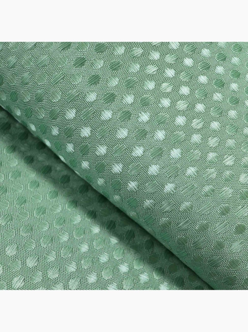 Rideau de douche Collection Quartz Vert tilleul - Kiabi