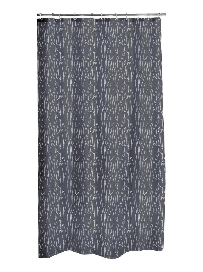 Rideau de douche Collection Urban Gris clair - Kiabi