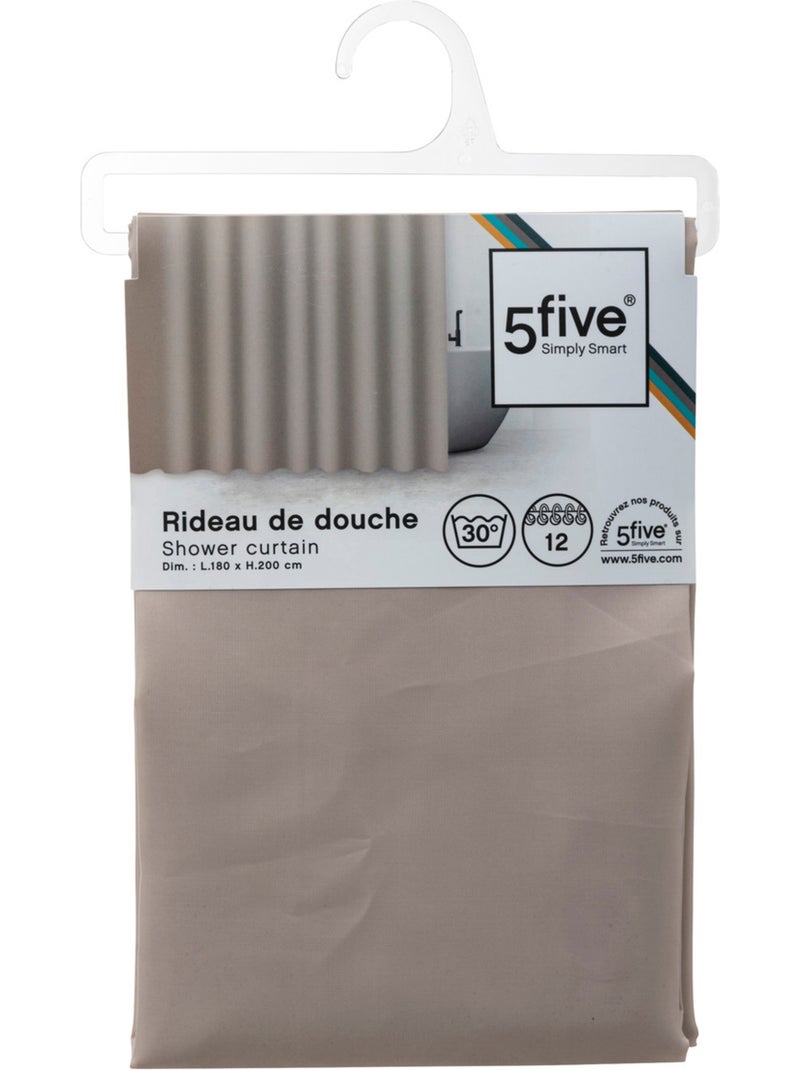 Rideau de douche COLORAMA Lin - Kiabi