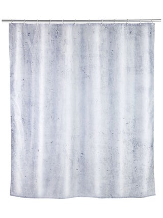 Rideau de douche design Concrete - Polyester
