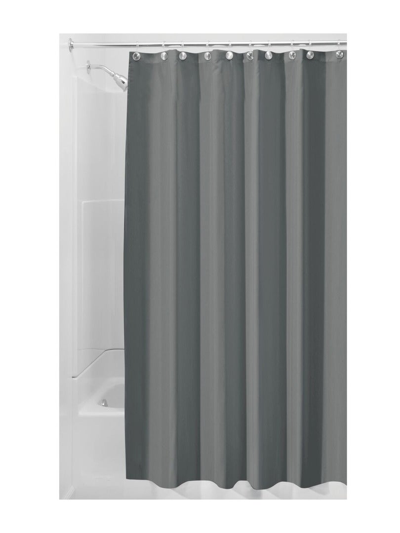 Rideau De Douche Gris En Polyester - 180 X 200 Cm - gris anthracite - Kiabi  - 17.90€