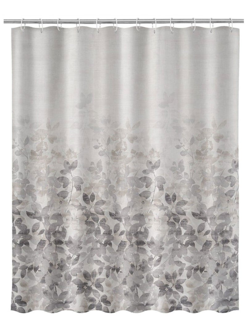 Rideau de douche Gris - Kiabi