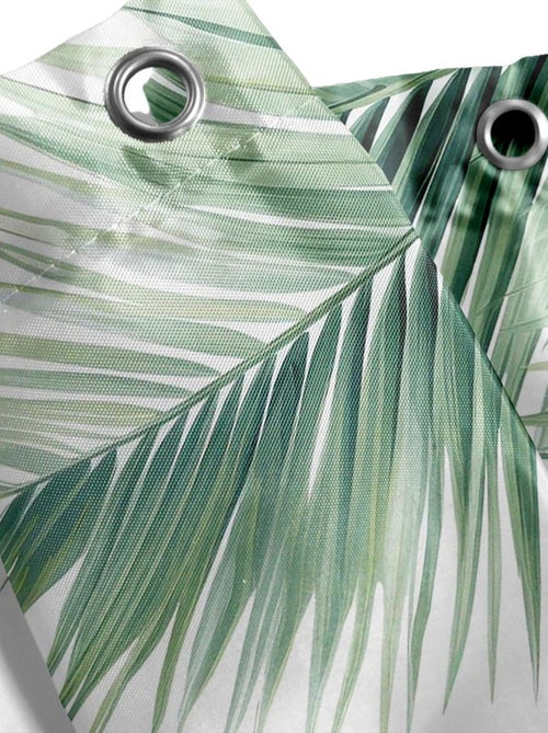 Rideau de douche motif palmier VARADERO - Kiabi
